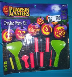 Pumpkin carving kit
