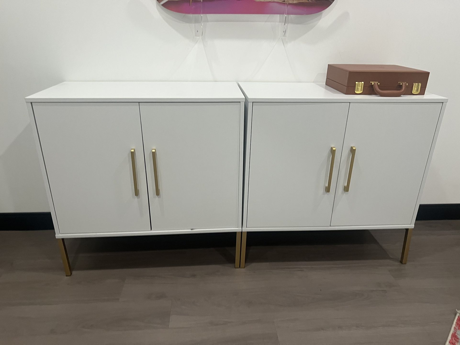 Two Storage Cabinets