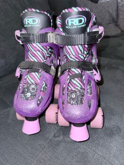 Roller skate 2 in 1 adjustable sizes 12-2