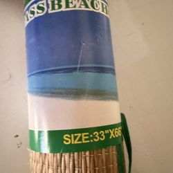 Brand New Grass Beach Mat