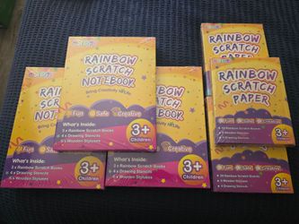 Rainbow art paper color lot