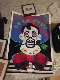 Large Disney/ PIXAR coco De La Cruz poster
