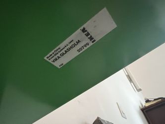 ikea glass table desk vika glasholm green 39 in x 20.5 x 28 inch tall for Sale in San Diego CA OfferUp