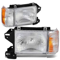 LA Zona Auto Parts 1987 to 1991 Ford Bronco F150 F250 F350 OEM STYLE Headlights Luces Micas Calaveras Faros 