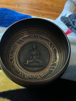 Chinese Brass Singing Bowl