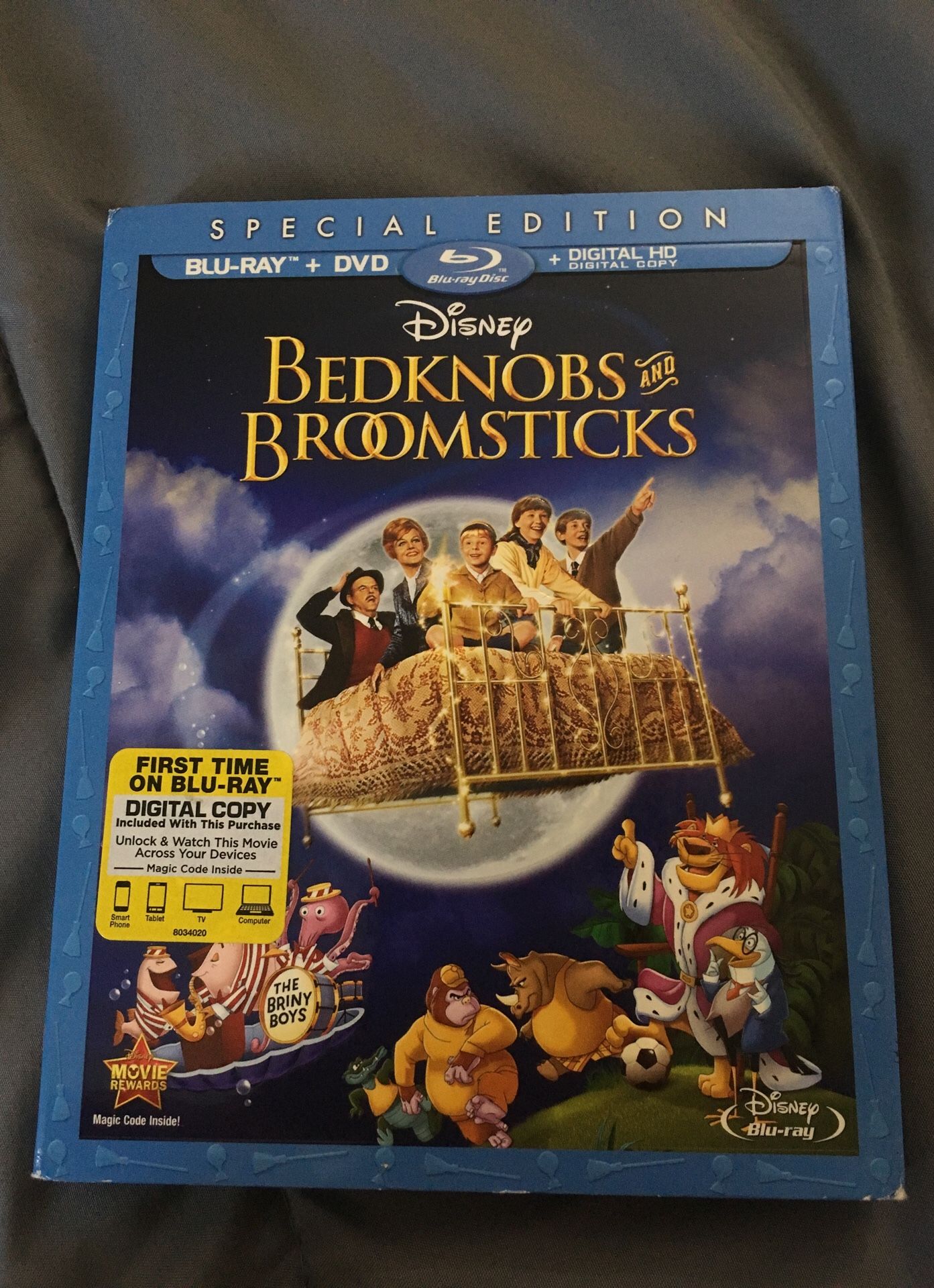 Bedknobs and Broomsticks Blu ray special edition