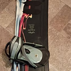 Lamar Electric 151 Versaflex Snowboard