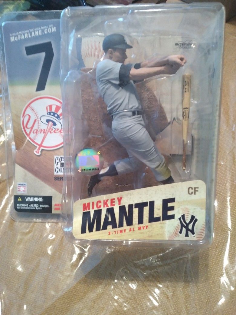 Mickey Mantle Mcfarland Figure  New In Package !