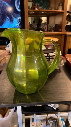 Plastic water pitcher