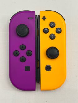 Nintendo Joy-Con Pair Neon Purple/Neon Orange HAC-016/HAC-016