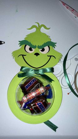 Grinch Candy Holder 