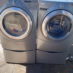 375 Whirlpool Washer And Dryer Comes With 90-day Warranty Free Parts And Labor Delivery Is Available