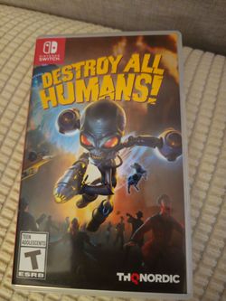 Destroy all humans nintendo switch