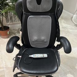 Homedics Shiatsu Heated Back and Shoulder Chair Massager