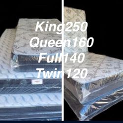 Mattresses King Queen Full Twin