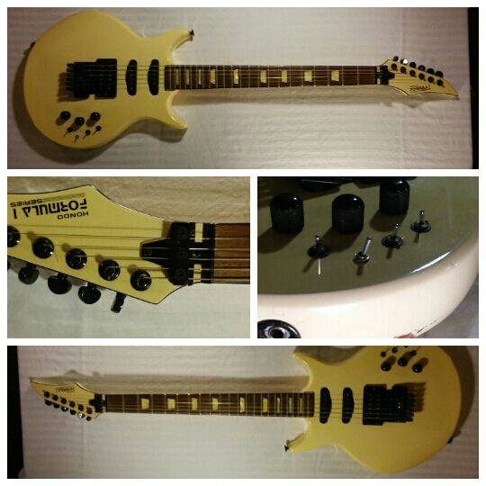 Rare Hondo Formula 1 Electric Guitar
