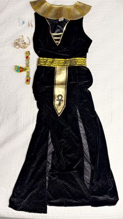 Cleopatra Egyptian Queen Costume w/accessories