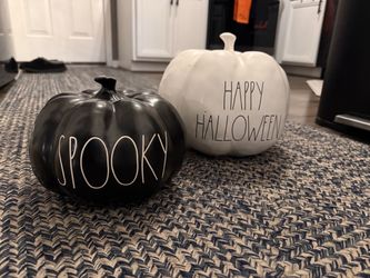 Halloween Ceramic Pumpkins