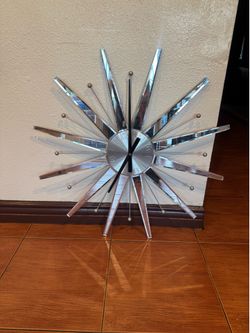 Large Mirror Clock