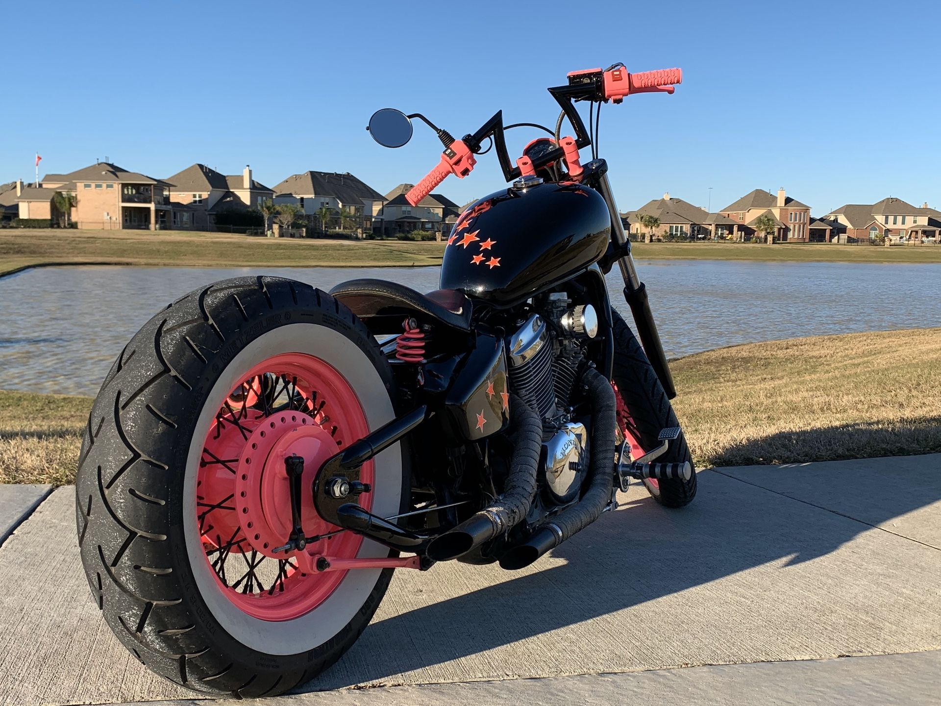 Honda shadow bobber (trade for golf cart)