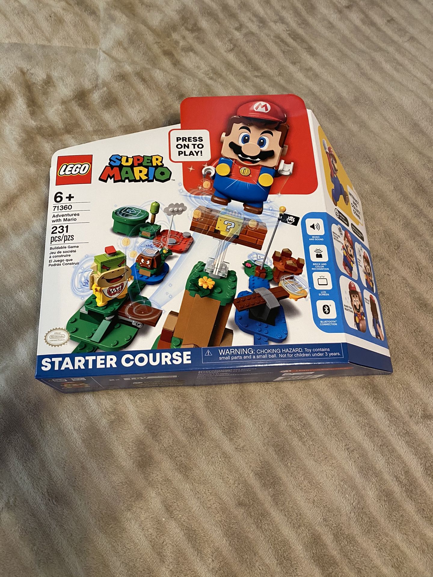 LEGO Super Mario Adventures with Mario (71360) Starter Course Factory Sealed