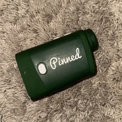 Pinned Golf Rangefinder With Slope