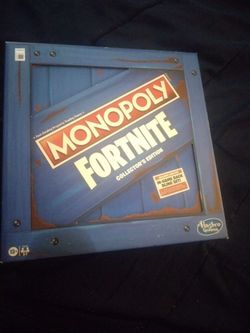 Fortnite Monopoly Collectors Edition