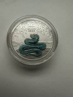 2025 Year of the Snake Silver Coin 1/2 oz