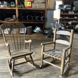 Antique Child’s Rocking Chairs 