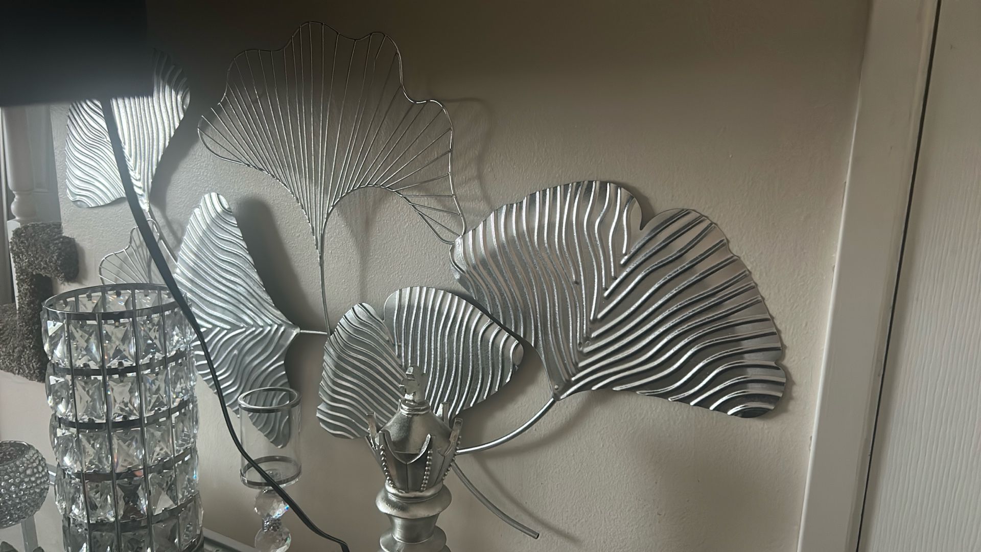 Metal Mushroom Decor