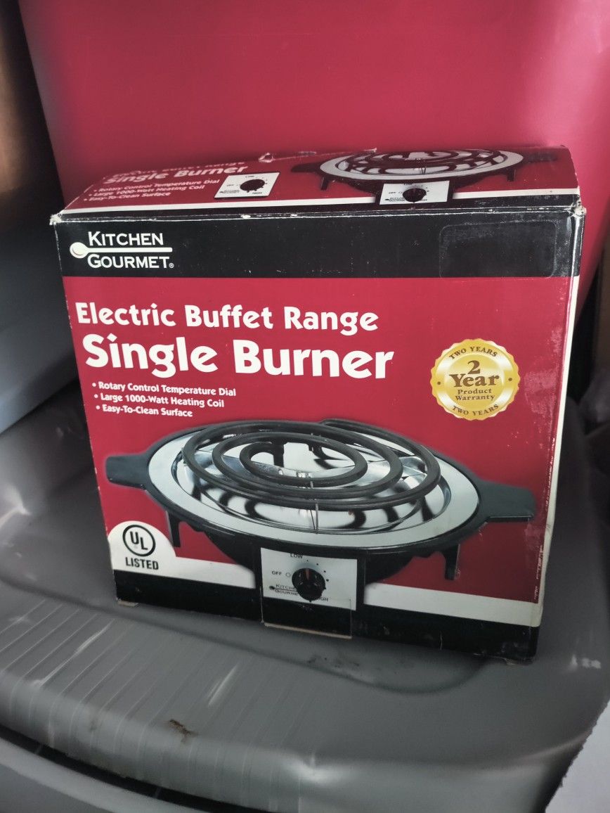Electric Single Burner