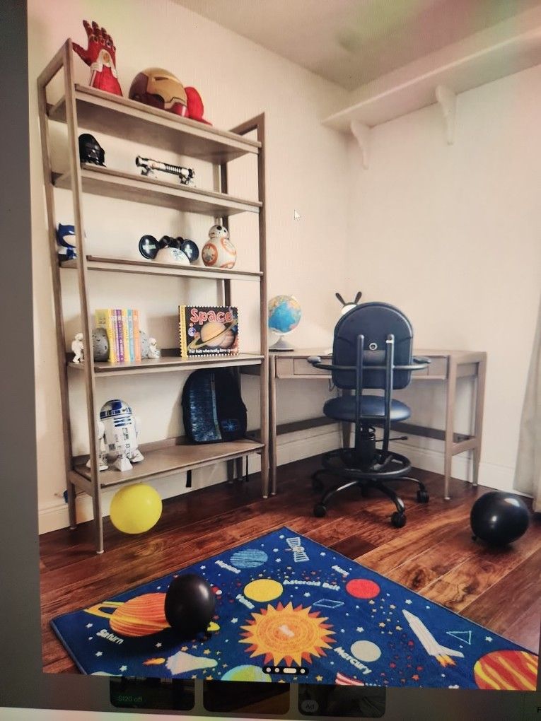 Boys Desk & Bookcase