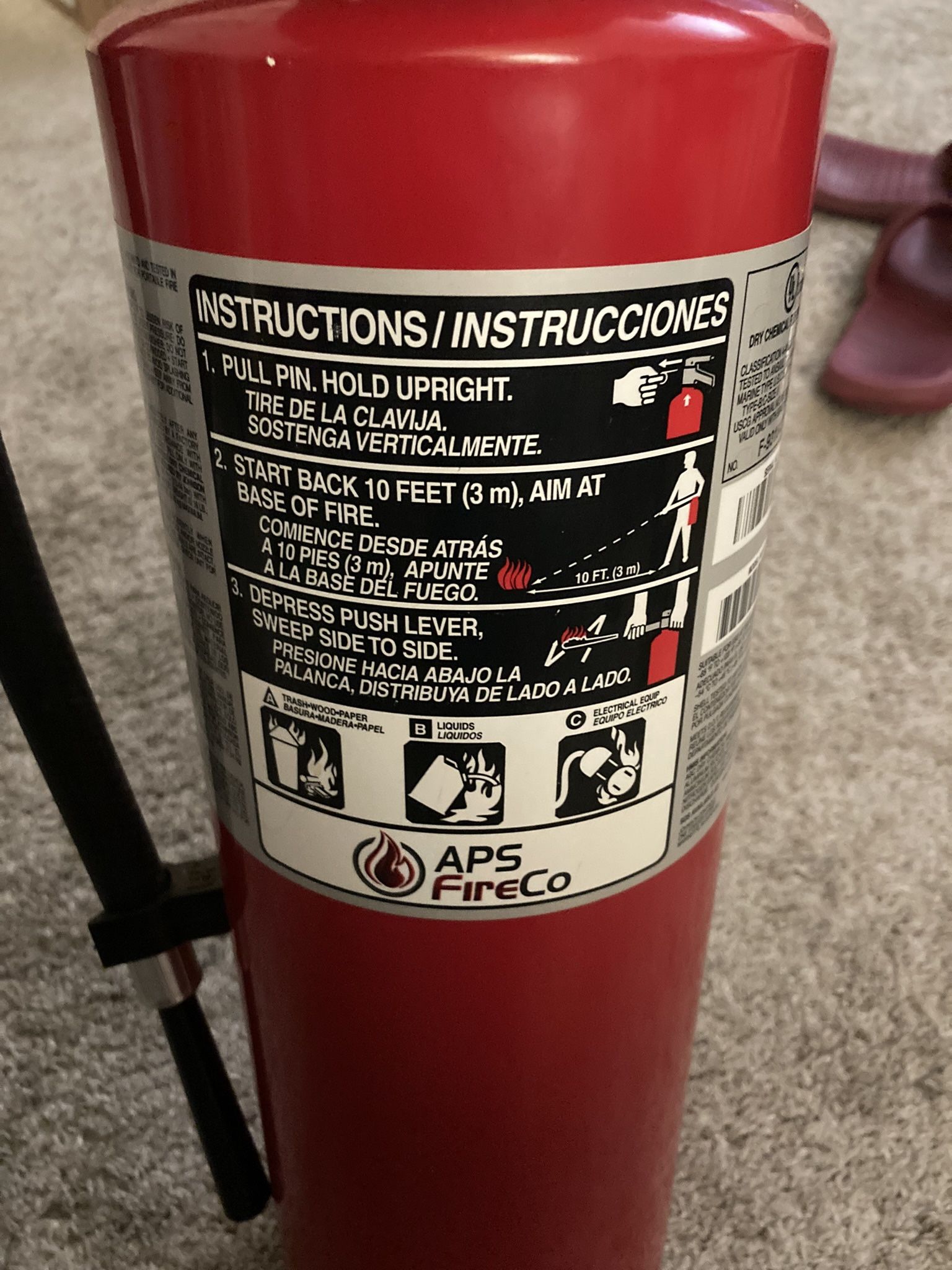 Brand New Fire Extinguisher