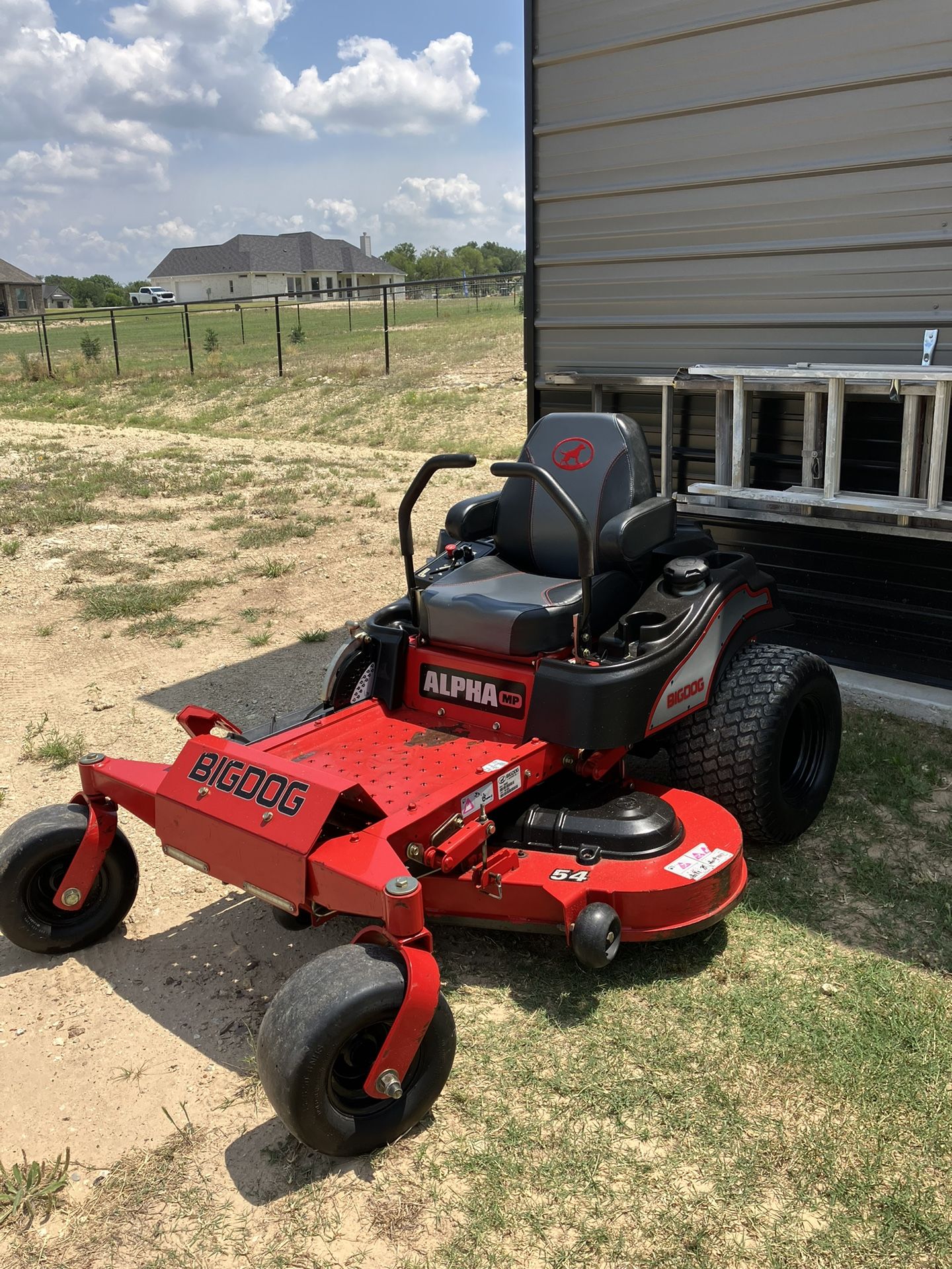 big dog alpha mp zero turn mower