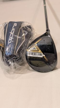 LH SENIOR BRAND NEW  COBRA F. MAX #5 WOOD 20* ALDILA TRINITN LOW KICK F75- A. 56G. A. FLEX GRAPHITE SHAFT W/ NEW GOLF PRIDE GRIP Including a New Cobra