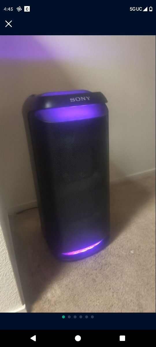 sony SRS xv800 Bluetooth speaker mega bass