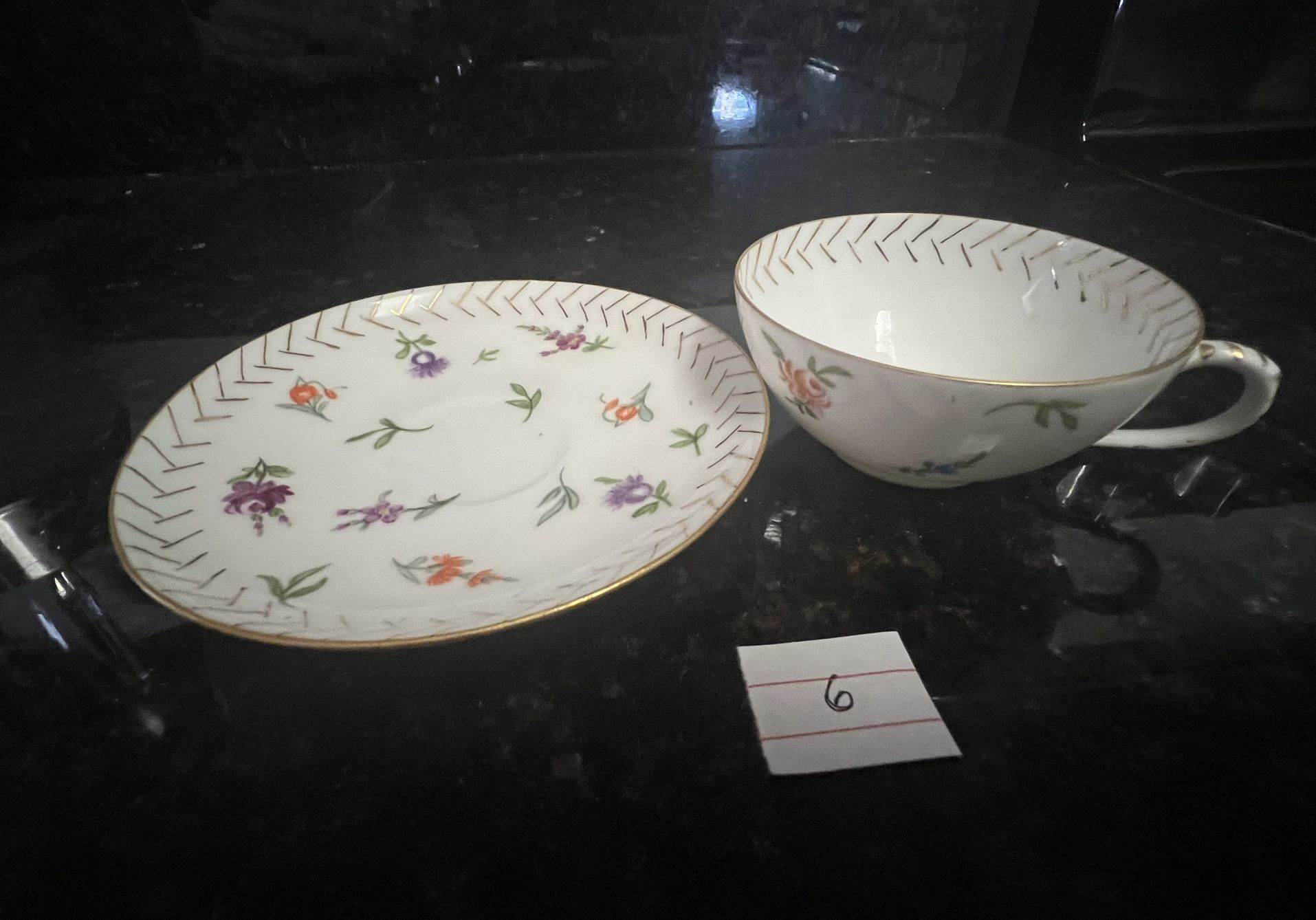 Beautiful Tea Cup and Saucer