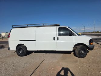 Truckmount and chevy 3500 van