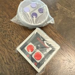Nintendo & Super Nintendo Controller Button Keychain From Japan Store