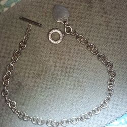 Authentic Tiffany ID Necklace 