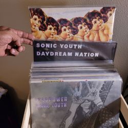 Vinyl Record Collection 80's Imports
