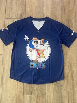 One Piece Dodgers DON/Luffy Jersey; Size M or XL