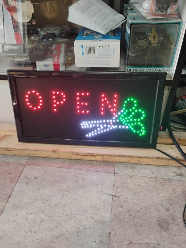 Hair Cuttery open sign