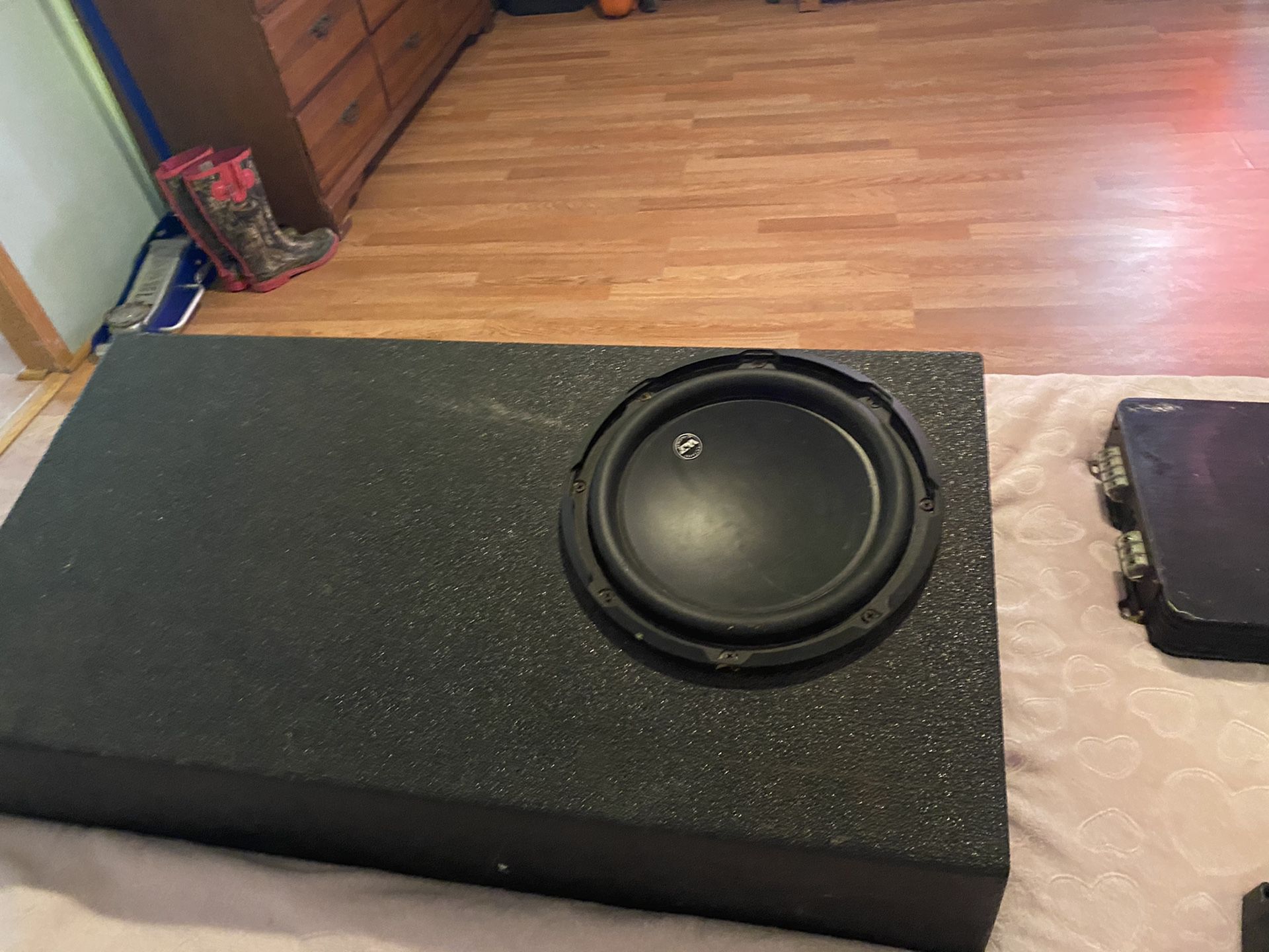 JL audio 10 inch in a pro box