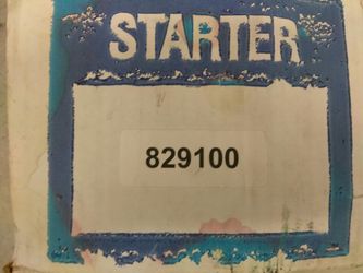 New Chevy starter
