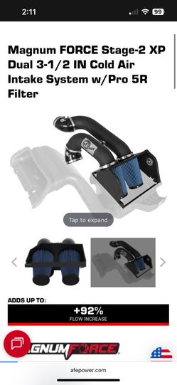 Magnum Stage 2 Cold Air Intake And Turbo Inlet Pipe 