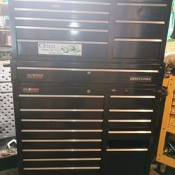 Craftsman 3 Piece 23 Drawer Ball Bearing Grip Latch Tool Box