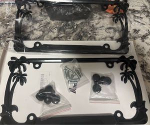 New MorningRo Palm Tree License Plate Frame