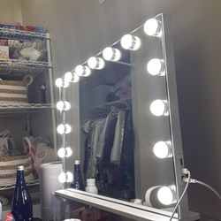 Vanity Mirror with LED Lights
