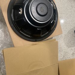 2 Woofer 15" Realistic Mach One  NEW